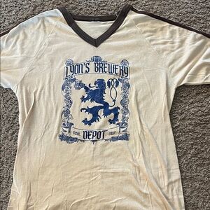 Single Stitch Vintage Lyons Brewery Ringer